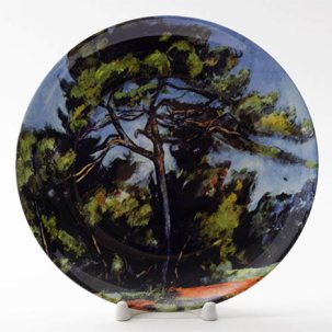 Декоративная тарелка Большая сосна
