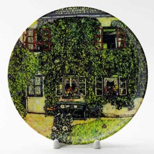 Декоративная тарелка Дом лесника в Вайссенбахе II