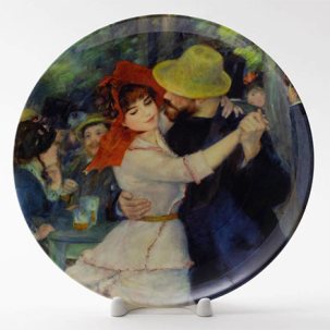 Декоративная тарелка Танец в Буживале