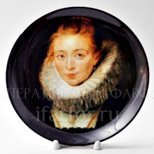 Декоративная тарелка Портрет камеристки инфанты Изабеллы