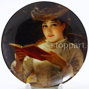 Декоративная тарелка 150 мм Неизвестный художник  Летняя красавица