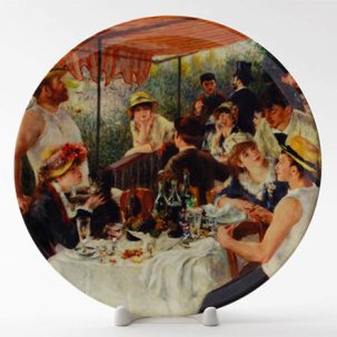 Декоративная тарелка Завтрак гребцов