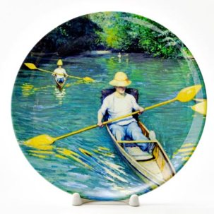 Декоративная тарелка Байдарки