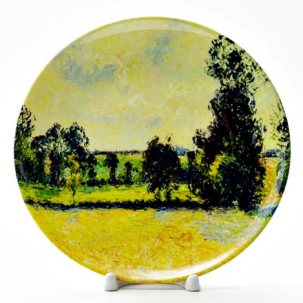 Декоративная тарелка Овсяное поле в Эраньи