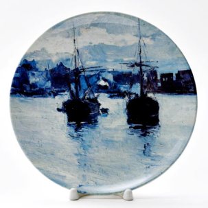 Декоративная тарелка Север