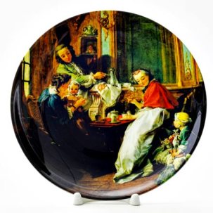 Декоративная тарелка Завтрак