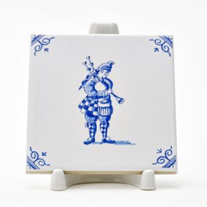 Изразец Голландский. Волынщик