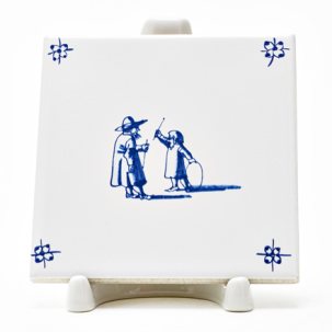 Изразец Голландский Детские игры. Урок