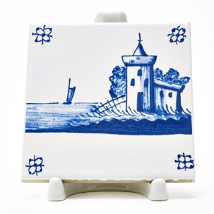 Изразец Голландский. Маяк