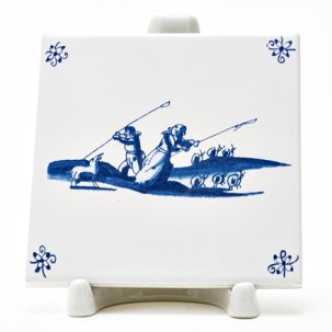 Изразец Голландский. Пастухи