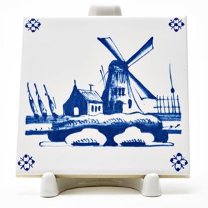 Изразец Голландский. Мельница 13