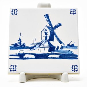 Изразец Голландский. Мельница 9
