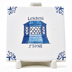 Изразец Голландский. Лондонский камень