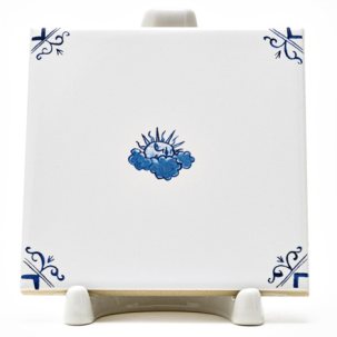 Изразец Голландский. Спящее солнце