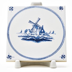 Изразец Голландский. Мельница 28