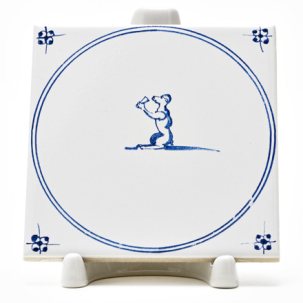 Изразец Голландский. Обезьяна