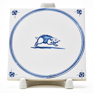 Изразец Голландский. Кабан