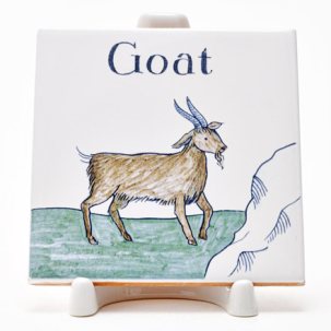 Изразец Голландский. Козел