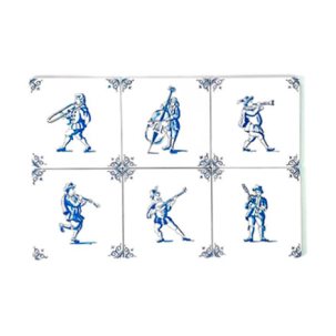 Набор изразцов Голландский. Музыканты 3