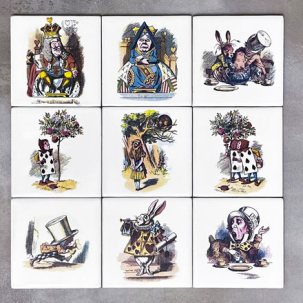 Набор изразцов Безумное чаепитие