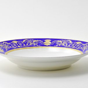 Тарелка глубокая Кобальт