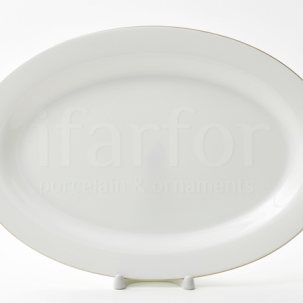 Блюдо овальное Золотая лента STOPPARD Стандарт