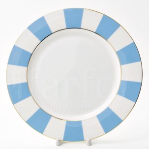 Тарелка мелкая Алиса лазурный 2