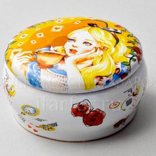 Шкатулка Алиса в стране чудес. Алиса Круглая