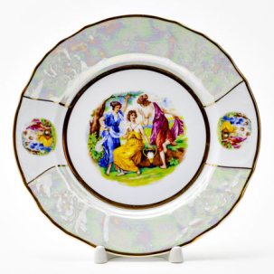 Тарелка десертная Мадонна Перламутр