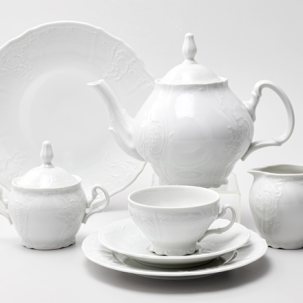 Сервиз чайный Бернадотт Недекорированный 12/42 Бернадотт