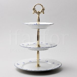 Этажерка трёхярусная Северное лето Бернадотт