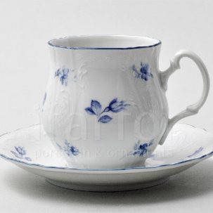 Чашка с блюдцем чайная Бернадотт Северное лето 1/2 JONAS