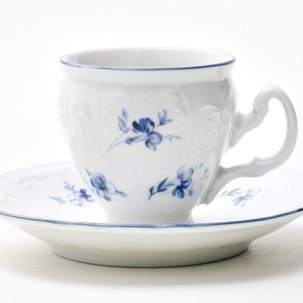 Чашка с блюдцем кофейная Бернадотт Северное лето 1/2 Бернадотт