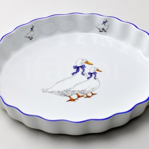 Форма для запекания круглая Гуси Круглая