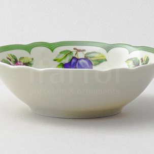 Салатник круглый Летний сад Ivory Роза 130 мм.
