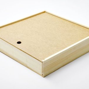 Шкатулка для 2х декоративных тарелок Шкатулка