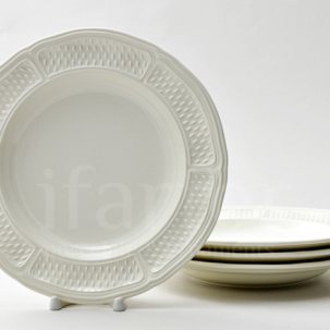 Набор тарелок столовый PONT AUX CHOUX WHITE GIEN Прованс 242 мм.
