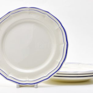 Набор тарелок столовый FILET BLEU GIEN Рошель 260 мм.