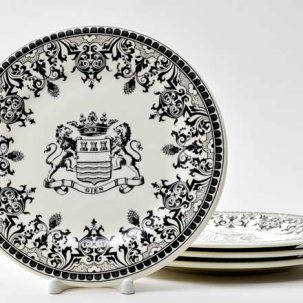 Набор тарелок столовый BLASON DEPAREILLEES GIEN Шампань 232 мм.