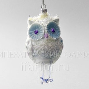 Елочная игрушка Сова
