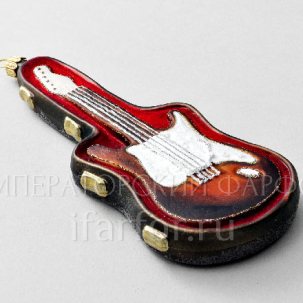 Елочная игрушка Музыкальные инструменты. Электрогитара