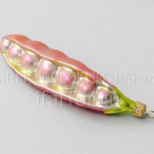 Елочная игрушка Ягоды и фрукты. Горошек