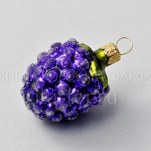 Елочная игрушка Ягоды и фрукты. Ежевика