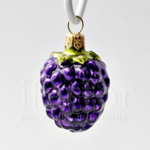 Елочная игрушка Ягоды и фрукты. Ежевика