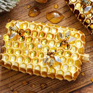 Елочная игрушка Соты 1