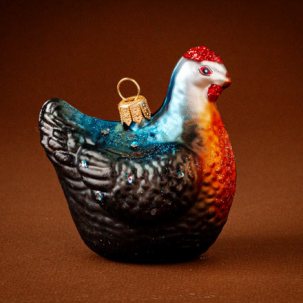 Елочная игрушка Курочка