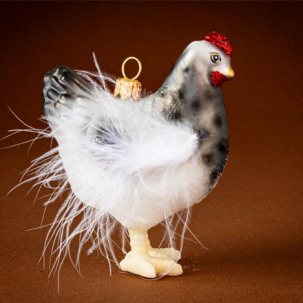 Елочная игрушка Курочка