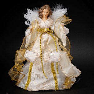 Елочная игрушка Верхушка для елки Ангел