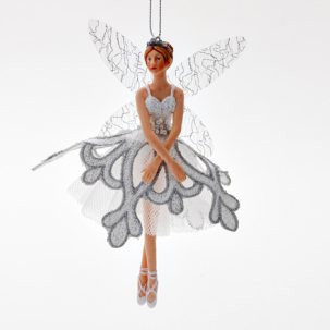 Елочная игрушка Фея снежинка 1