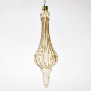 Елочная игрушка Веретено матовое